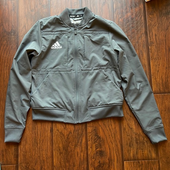 adidas Jackets & Blazers - Adidas Grey Active Track Jacket